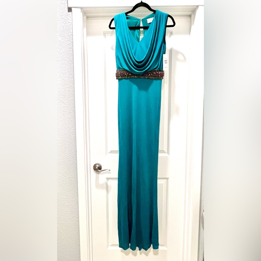NWT Badgley Mischka Evening Gown - sequins